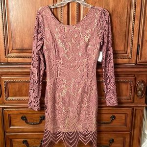 Brand new Charlotte Russe Sheer, Lace dress